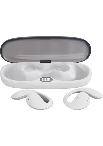 Kulağa Takılan Kablosuz Bluetooth Kulaklık, Kemik Iletimli, Kulak Içi Değil, Spora Uygun, Kaliteli, Uzun Pil Ömrü (Yurt Dışından)