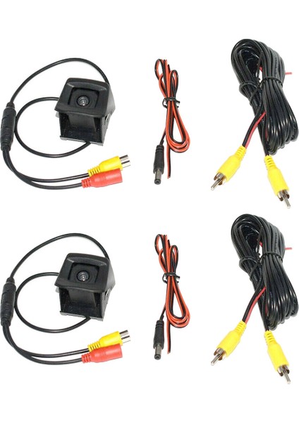 2010-2017 Için 2x Araç Arka Görüş Kamerası Yede Ters Kamera (Yurt Dışından)