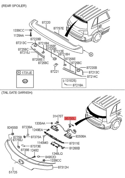 Araba Yede Arka Görüş Kamerası Düzeneği 95760-2P510 2012-2014 Için Park Kamerası 957602P510 (Yurt Dışından)