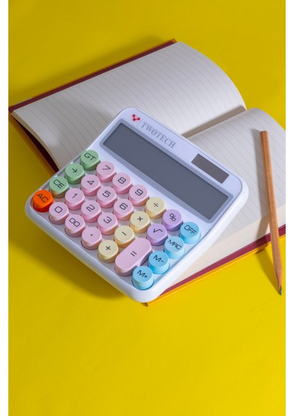 Hesap Makinesi Renkli ve Geniş Tasarım-BL2115