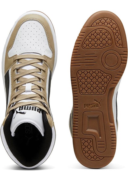 Puma Rebound Layup Sl Erkek Günlük Ayakkabı 36957350 Krem