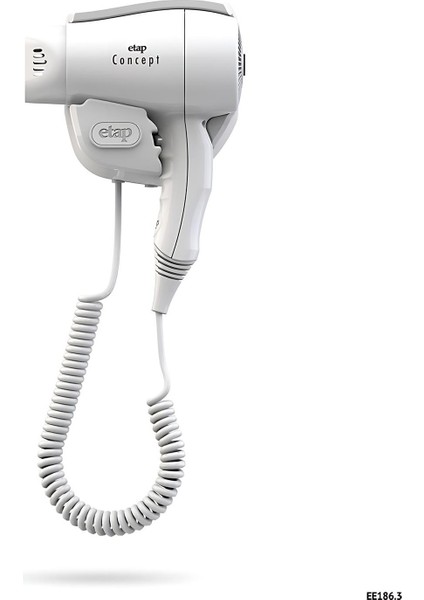 Otel Tipi Saç Kurutma Makinesi Concept Flat Energy Beyaz 1350W