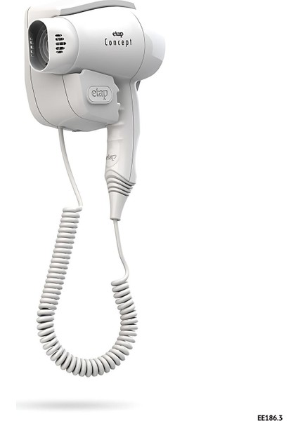 Otel Tipi Saç Kurutma Makinesi Concept Flat Energy Beyaz 1350W fiyatları