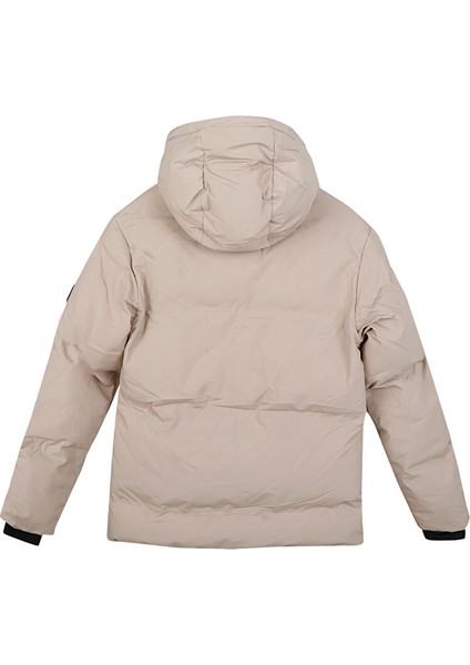 Jack Jones Jcoalpha Puffer Jnr Çocuk Günlük Mont 12262162-CROCKERY Krem fiyatları