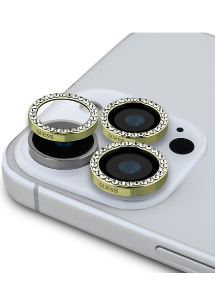 iPhone 16 Pro Max Guess Lisanslı 3in1 Aksesuar Seti Kılıf + Ekran ve Lens Koruyucu Kahverengi