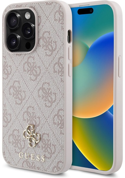 iPhone 14 Pro Kılıf Lisanslı Magsafe Şarj Özellikli Small 4g Classic Kapak Pembe