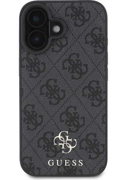 iPhone 16 Kılıf Guess Orjinal Lisanslı Magsafe Şarj Özellikli Small 4g Classic Kapak Siyah fiyatları