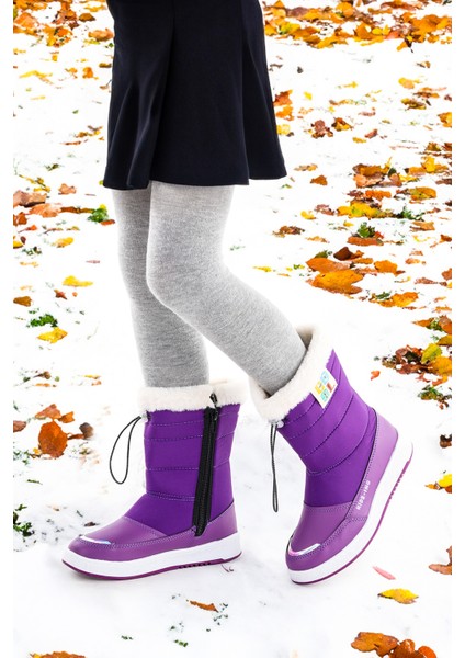 Havana Fermuarlı Günlük Kız Çocuk Kar Botu