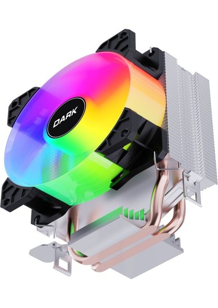 Freezer X93 2025 Edition FRGB Intel LGA1700 & AMD AM5 Uyumlu 90mm Fanlı 45CFM 95W TDP 2x Isı Borusu, Direct Contact İşlemci Soğutucu(DKCCX93)