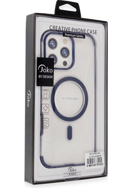 Iphone 15 Pro Max Hilton Magsafe Kapak - Gold 13