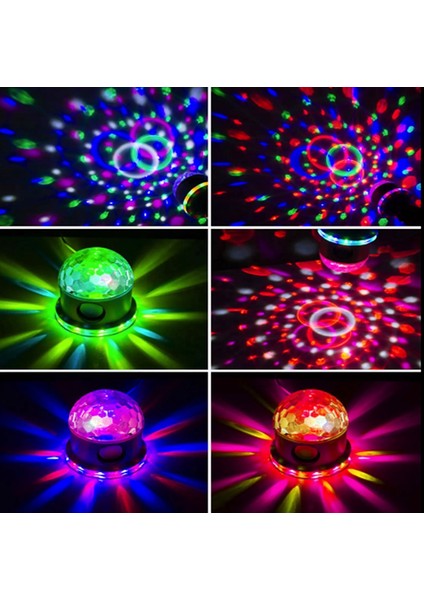 Süper Parlak Ses Kontrollü Kristal Led 10watt Bluetooth Hoparlörlü Atmosfer Gece Lambası fiyatları