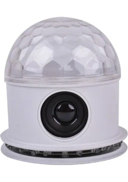 Süper Parlak Ses Kontrollü Kristal Led 10watt Bluetooth Hoparlörlü Atmosfer Gece Lambası fırsatları