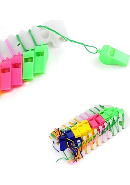 1705002 Plastik Düdük 20'li Paket Karışık Renk fiyatları