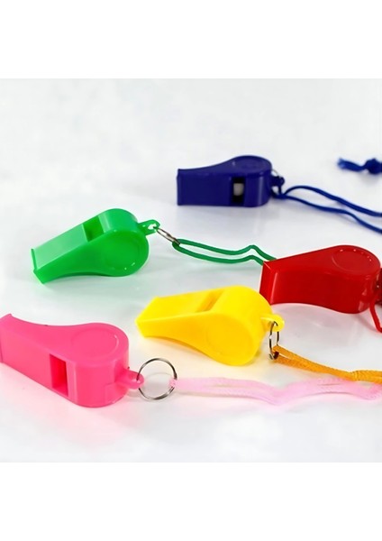 1705002 Plastik Düdük 20'li Paket Karışık Renk modelleri