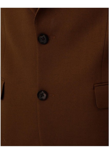 Camel Mono Yaka Klasik Ceket modelleri