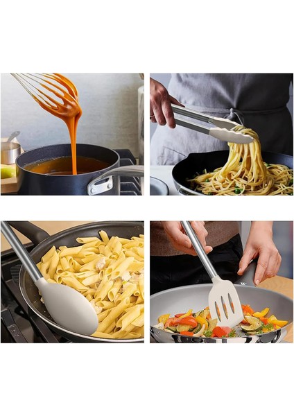 VLT1722 MARBELLA 35 PARÇA SİLİKON UÇLU SPATULA MUTFAK SE