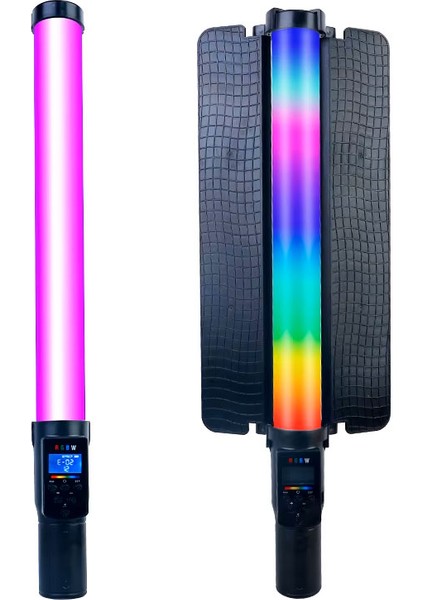Dp Bd-B6 Rgb LED Işık Profesyonel Kapaklı Renkli Çok Modlu Rgb Light Stick LED Light