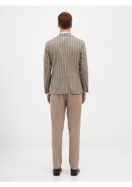 Erkek 6 Drop Ceket-Vizon modelleri