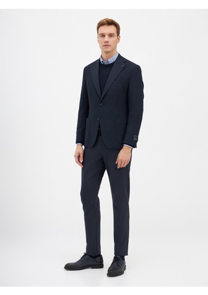 Erkek 6 Drop Ceket-Lacivert