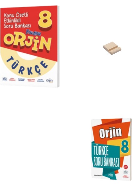Fenomen Yayıncılık Orjin LGS 8. Sınıf Türkçe Konu Özetli Soru Bankası Seti - Telefon Tutucu
