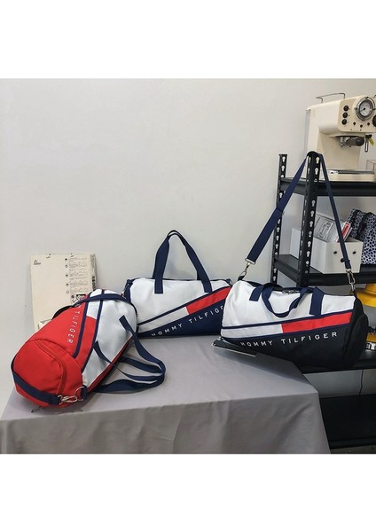 Kadınlar Için Kısa Mesafe Seyahat Çantası, Büyük Kapasiteli Taşınabilir Kuru ve Islak Ayırma Spor Fitness Çantası, Erkekler Için Öğrenci Yurdu Bagaj Çantası (Yurt Dışından) modelleri
