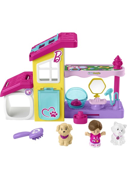 Little Peopledan Barbie Oyun ve Bakım Evcil Hayvan Spası HJW76