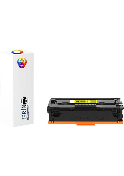Hp 128A - Hp CE322A - Hp Colorlaserjet CM1415FN Sarı Muadil Toner