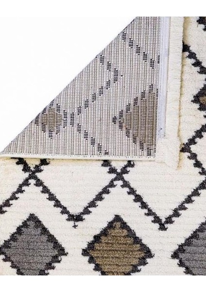 Velar Koleksiyonu Saçaklı Halı 3610 Gri