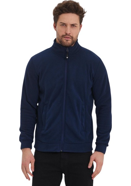 Erkek Polar Fermuarlı Sweatshirt