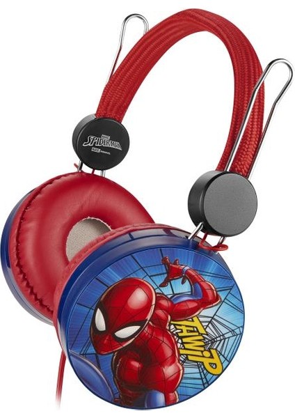 Marvel Spıderman Kablolu Kulaklık Çocuk Kulaklığı Lisanslı Hediye Stıckerlı MV-10903-SM