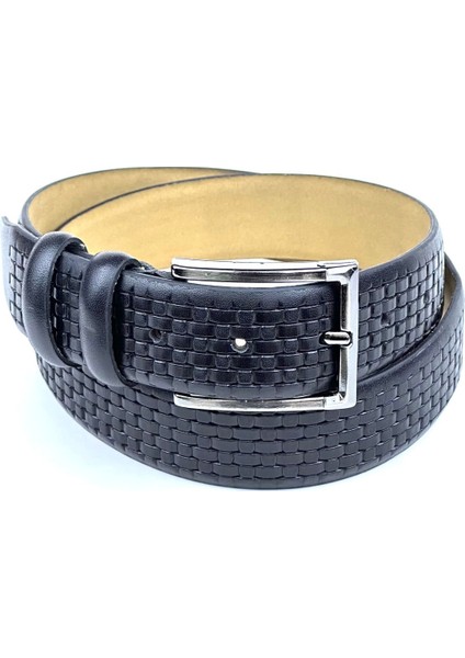 Rse Leather Goodserkek 3'lü Kemer Seti - Deri - 3 Farklı Desen