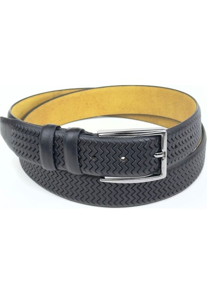 Rse Leather Goodserkek 3'lü Kemer Seti - Deri - 3 Farklı Desen