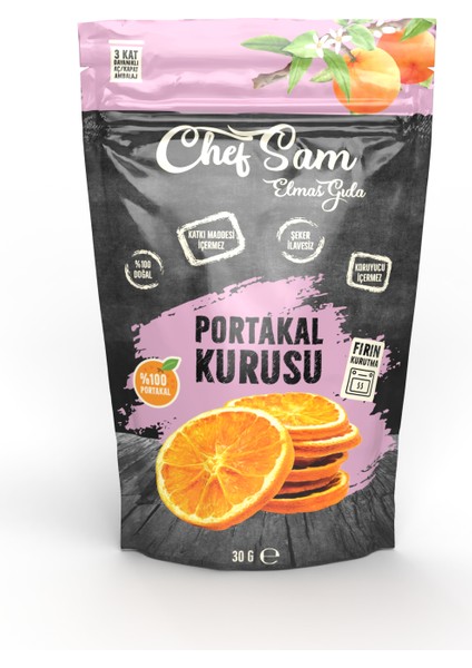 Portakal Kurusu Koruyucu İçermez 90 gr