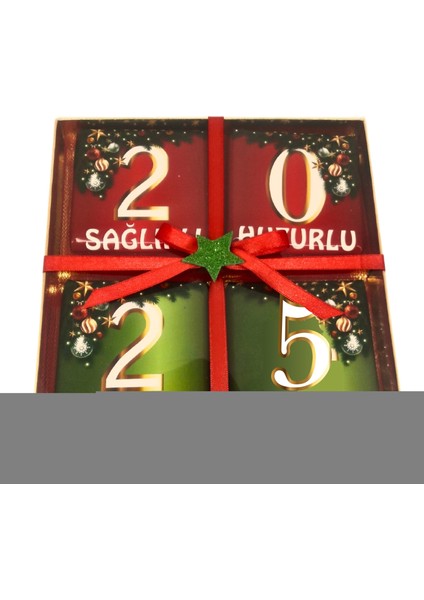 Tonti PONTI,2025 Yılbaşı Hediyesi 4'lü Kare Çikolata Kutusu fiyatları