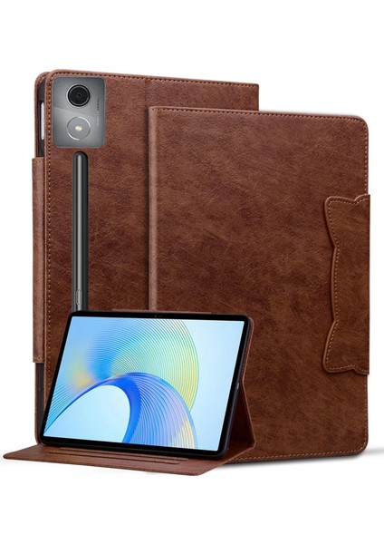 Lenovo Xiaoxin Pad Pro 12.7 2025 Için Kedi Toka Tablet Kılıfı (Yurt Dışından)