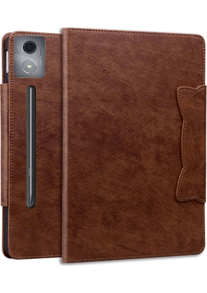 Lenovo Xiaoxin Pad Pro 12.7 2025 Için Kedi Toka Tablet Kılıfı (Yurt Dışından) modelleri