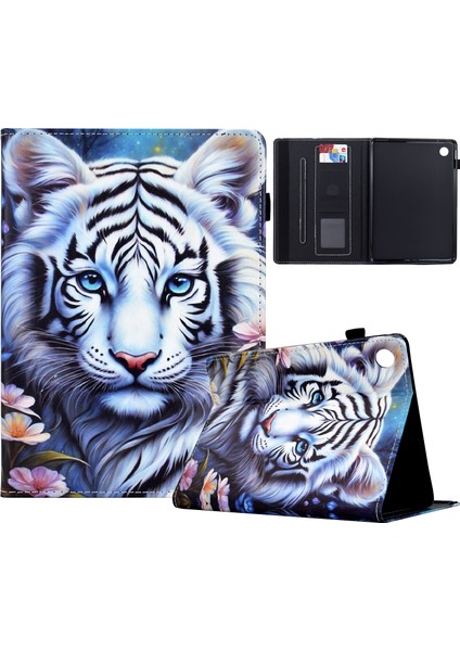 Lenovo Tab M10 Plus 3. Nesil Için Boyalı Tablet Kılıfı (Yurt Dışından)