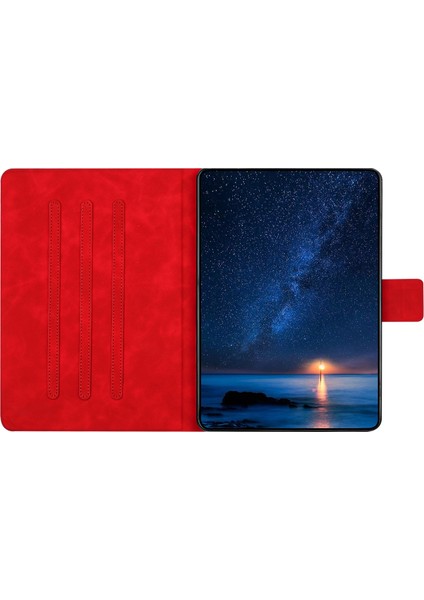 Lenovo Tab M9 / TB-310FU Için Çift Kedi Pu Tablet Kılıfı (Yurt Dışından)