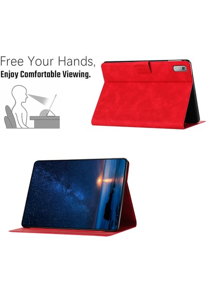 Lenovo Tab M9 / TB-310FU Için Çift Kedi Pu Tablet Kılıfı (Yurt Dışından)