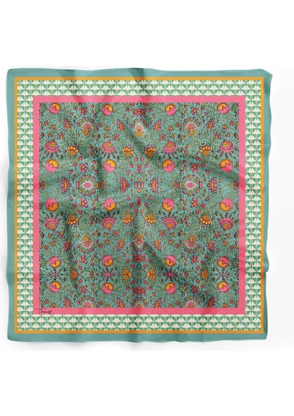 Çiçek Desenli Pamuk Bandana fiyatları
