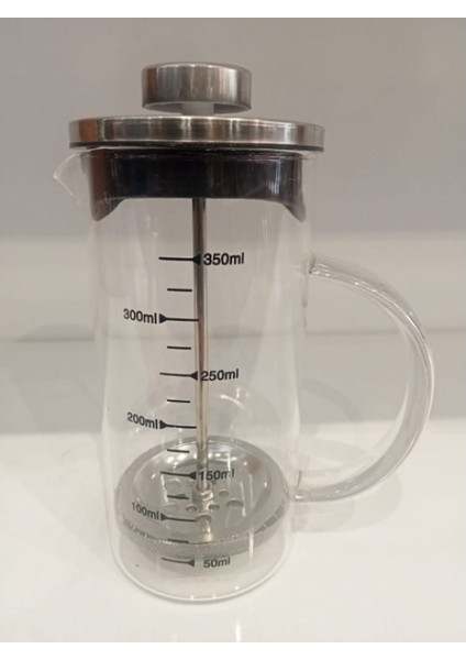 350 ml Cam French Press Kahve Demleme Makinesi