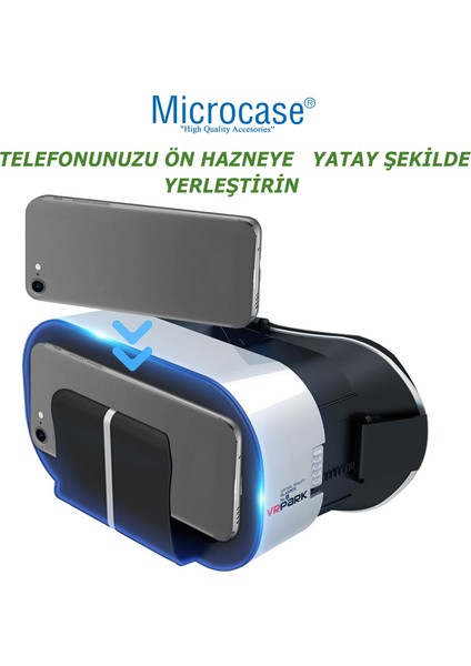 Vrpark V5 3D Sanal Gerçeklik Gözlüğü + Vr Kablosuz Bluetooth KUMANDA-AL4747