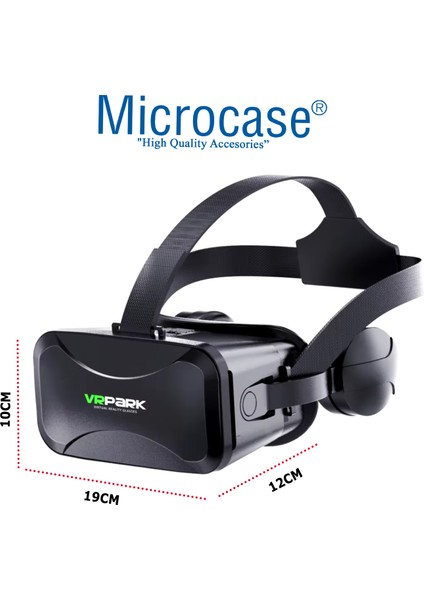 Vrpark J30 3.5mm Kulaklıklı 3D Sanal Gerçeklik GÖZLÜĞÜ-AL4745