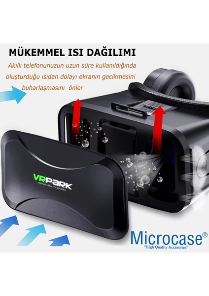 Vrpark J30 3.5mm Kulaklıklı 3D Sanal Gerçeklik GÖZLÜĞÜ-AL4745