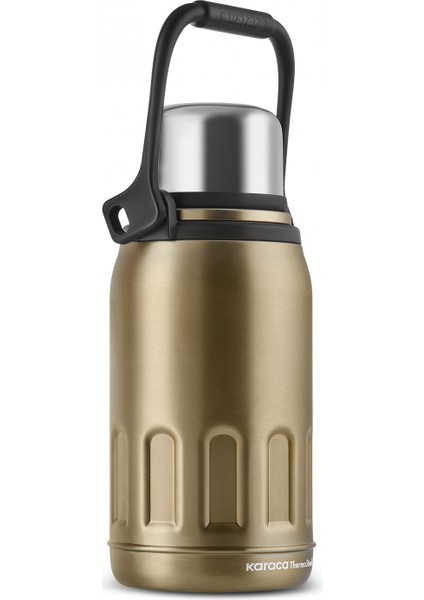 Adent Çelik Sızdırmaz Termos Gold 800 ml