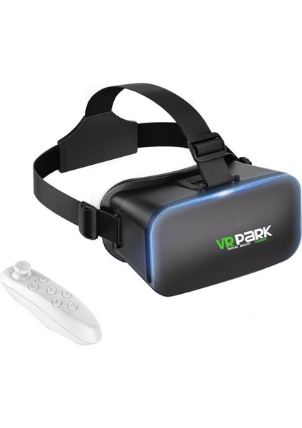 Vrpark V6 3D Sanal Gerçeklik Gözlüğü + Vr Kablosuz Bluetooth KUMANDA-AL4748