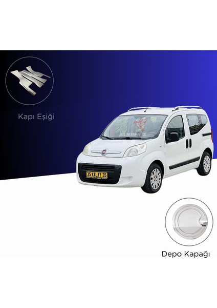 Aksesuar Fıat Fiorino 2008- Set Kapı Eşiği- Depo Kapağı