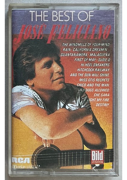 The Best Of Jose Feliciano Kaset (Orjnal 1985 Dönem Baskı Kaset)