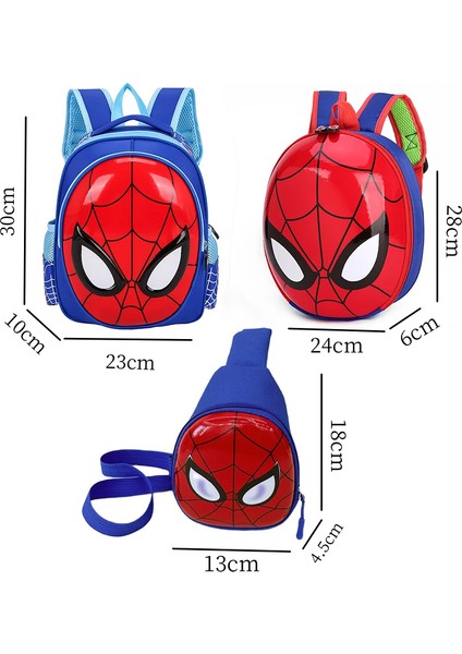 Çocuk Sırt Çantası Anime Örümcek Baskı Çocuk Okul Çantası (Yurt Dışından) fiyatları