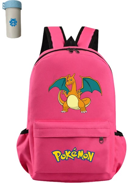 Yüksek Kaliteli Pokemon Pikachu Sırt Çantası Charmander Bulbasaur (Yurt Dışından)